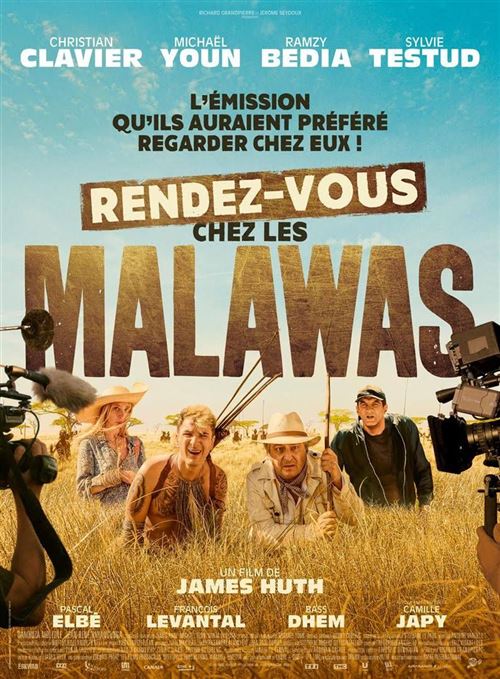 Rendez-vous chez les Malawas - 2019 - Christian Clavier, Ramzy Bedia - 40x60cm - Affiche