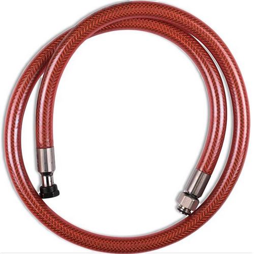 Flexible VISSINOX gaz butane propane long. 1m durée de vie illimitée Four, cuisinière 481281729753 WPRO - 97543