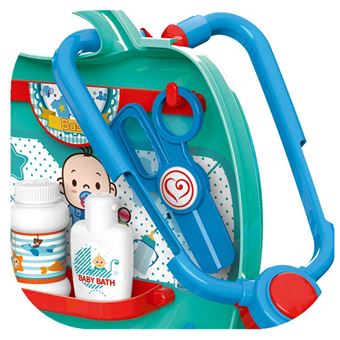 Kit de médecin jouet de vie pour enfants Doctor Playset, 54pcs Kit