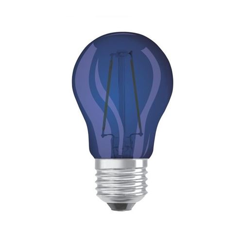 OSRAM Ampoule déco LED sphérique E27 - Bleue