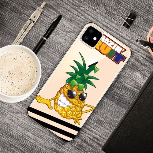 Coque en TPU impression de motifs souple ananas pour votre Apple iPhone XR 6.1 pouces (2019)