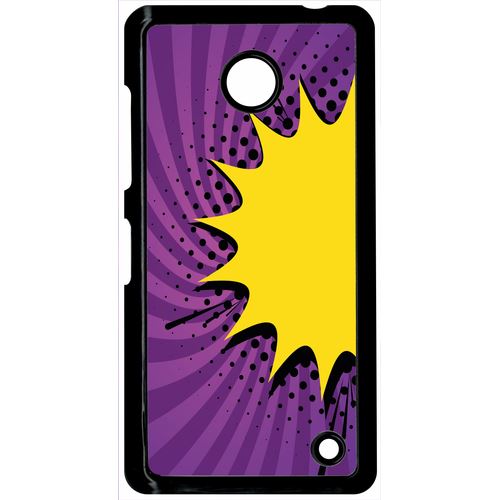 Coque Nokia Lumia 630 Fond Comics Mauve