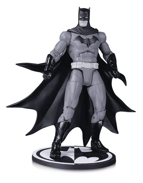 Dc Comics Batman Noir & Blanc Batman Figurine By Greg Capullo