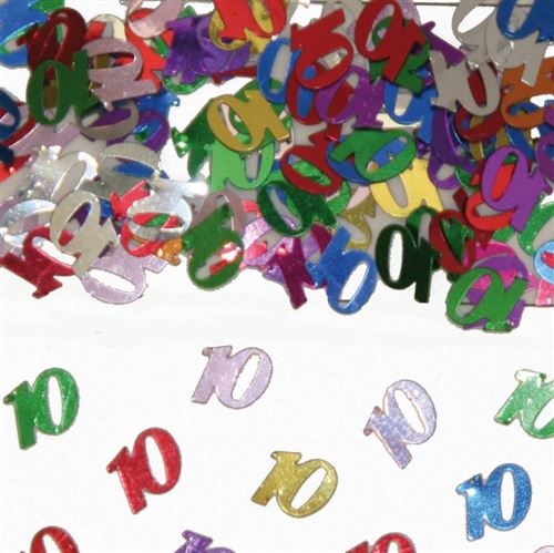 Folat confettis 10 ans 14 grammes 1 x 1 cm