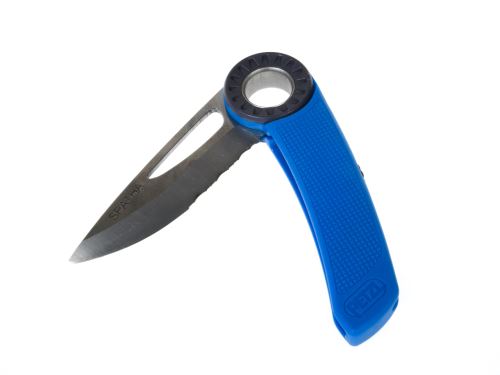 Couteau mousquetonnable Petzl - charlet Spatha bleu couteau Bleu taille : UNI réf : 0