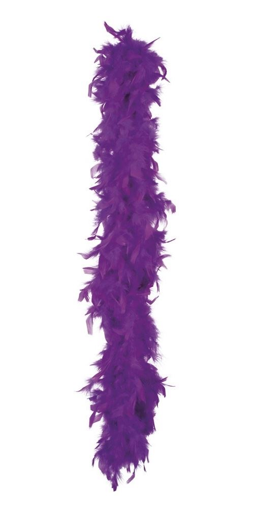 Boland boa luxury purple purple 180 cm