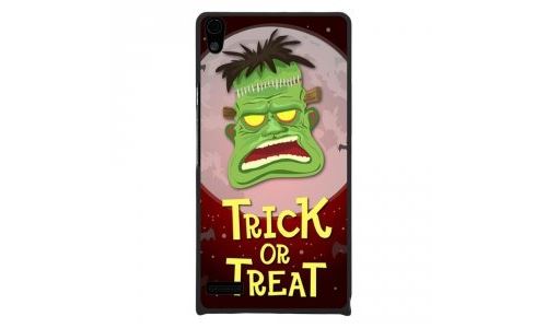 Coque rigide pour Huawei Ascend P6 avec impression Motifs Monstre halloween