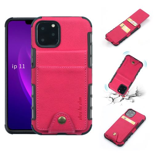 Coque de protection antichoc avec multi-fente pour Apple iPhone 11 6.1 - Rouge