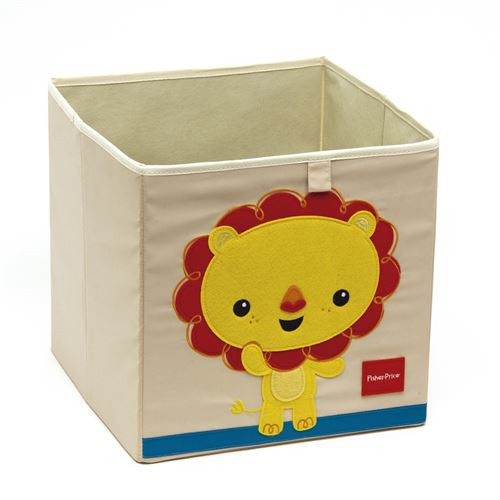 Fisher-Price boîte de rangement lion 36 litres blanc