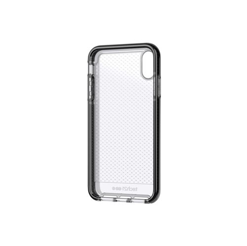 Tech21 Evo Check - Achterzijde behuizing voor mobiele telefoon - rokerig/zwart - voor Apple iPhone XS Max