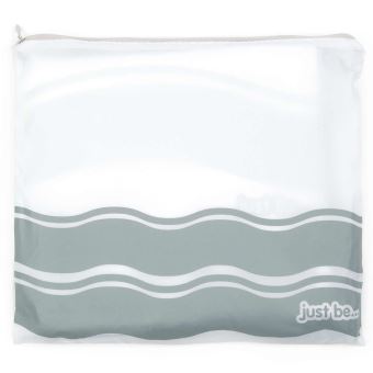 Serviette de plage à rabat pour transat de bain, 100 % coton - 75 x 200 cm