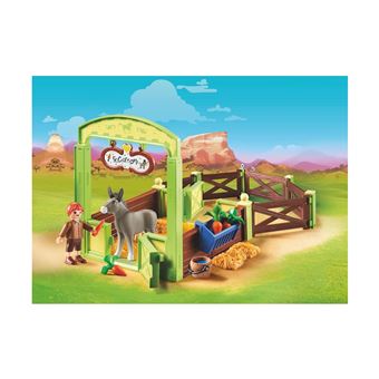 Playmobil Spirit 70120 La Mèche et Monsieur Carotte avec box