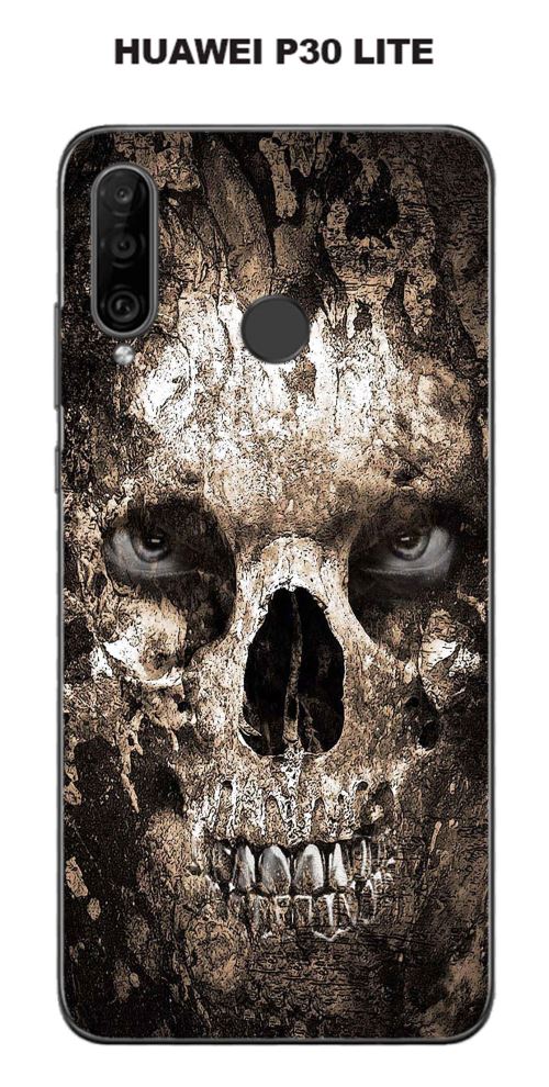 Coque Tete de mort 2 pour Huawei P30 Lite