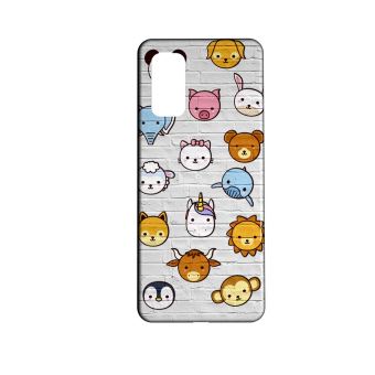 Coque rigide compatible pour Galaxy S20 Animaux Fun Kawaii 11 - 1