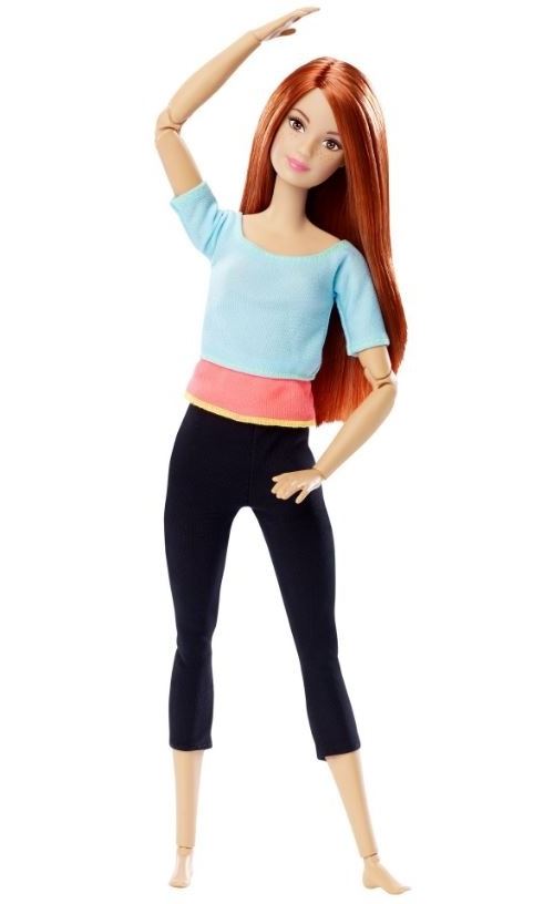 Barbie poupée adolescente Made to Move29 cm bleu