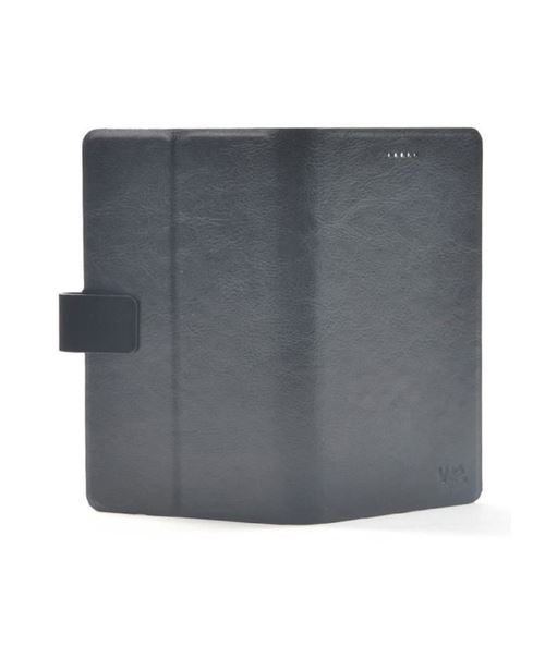 We etui pour smartphone 4 - rotatif 360° - simili cuir - noir