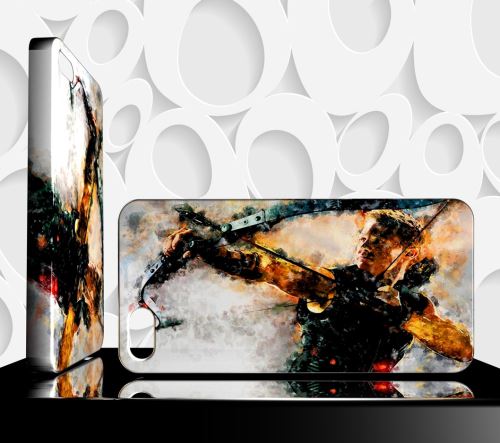 Coque Design Iphone 5S AVENGERS Œil de Faucon Hawkeye - Réf 77