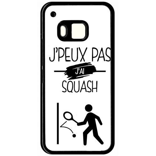 Coque htc m9 j peux pas j ai squash 1
