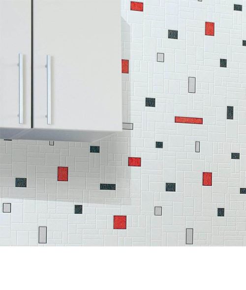 Papier Peint Vinyle Tres Resistant Edem 584 20 Aspect Carrelage