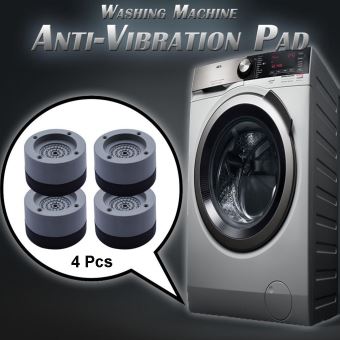 Tapis Anti Vibration Machine A Laver, 4 Pices Universel Patin