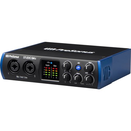 PreSonus STUDIO24-C - Interface audio 2x2 USB-C