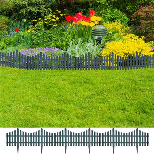 Vidaxl Vert Gazonranden 17 St 10 M Groen41229 - Image 1