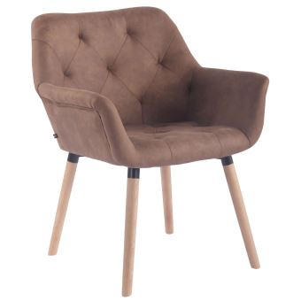 Chaise de Salle à manger Cassidy en Similicuir Vintage ...