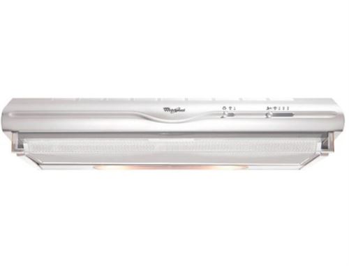 Whirlpool AKR 441/1 WH - Hotte - standard - largeur : 59.9 cm - profondeur : 51.5 cm - evacuation & recyclage - avec moteur interne - blanc
