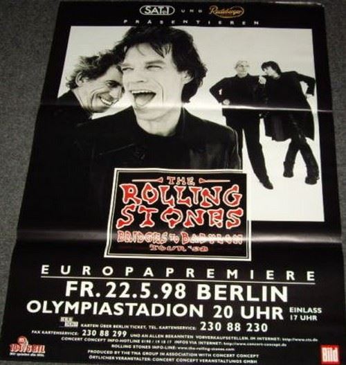 Rolling Stones - 80x120 cm - AFFICHE / POSTER État correct - N/A reconditionné disponible sur Fnac