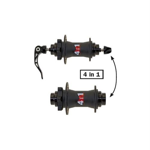 Novatec Disque De Hub 4-in-1 36 Black Hole