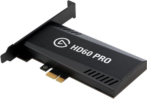 Elgato Game Capture HD60 Pro - Diffusez et enregistrez en 1080p60, Technologie Hors Pair de Réduction de la Latence, H.264 Hardware-Encoding, PCIe