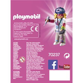 Playmobil Playmo-Friends 70237 Rappeuse