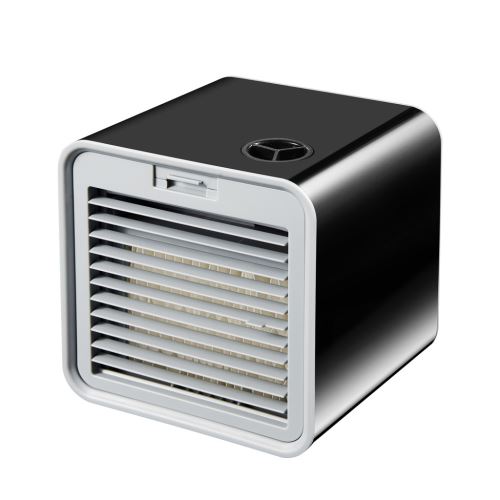 ventilateur mini refroidisseur d'air climatiseur portable domestique refroidi par eau USB Noir
