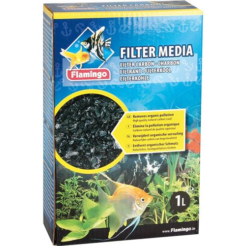 Meilleurs prix pour Charbon filtrant 450 g. pour aquarium. - Flamingo Pet Products - FL-400383