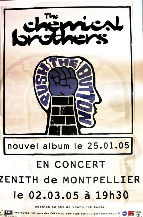 CHEMICAL BROTHERS - 78x118 cm - AFFICHE / POSTER