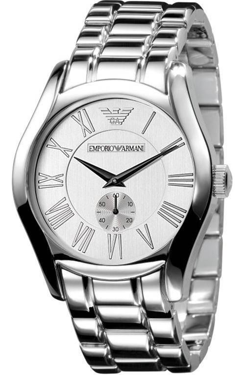 Montre Homme Emporio Armani AR0647 Argent Bracelet acier - Montre à quartz  - Achat \u0026 prix | fnac