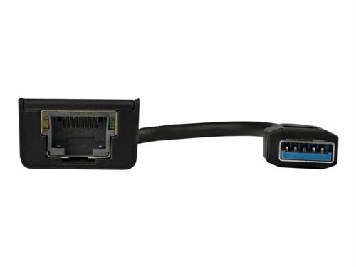 Adaptateur USB 2.0 vers Ethernet - LogiLink - avec 3 ports USB - blanc