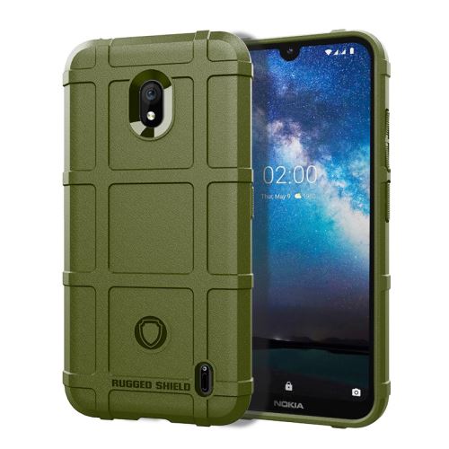 Etui Coque de protection durable anti choc pour Nokia 2.2 - Vert foncé