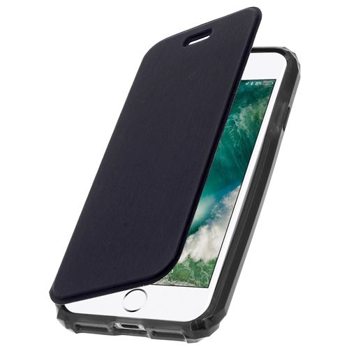SoSkild Defend Wallet - Protection à rabat pour téléphone portable - noir - pour Apple iPhone 7, 8