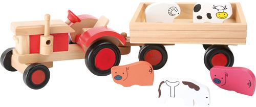 Tracteur Avec Animaux