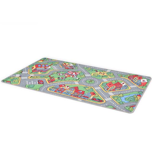 vidaXL Speeltapijt 120x160 cm lussenpool stadswegenpatroon