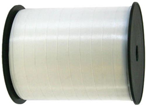Folat ruban de fête 10 mm polyester blanc 250 m