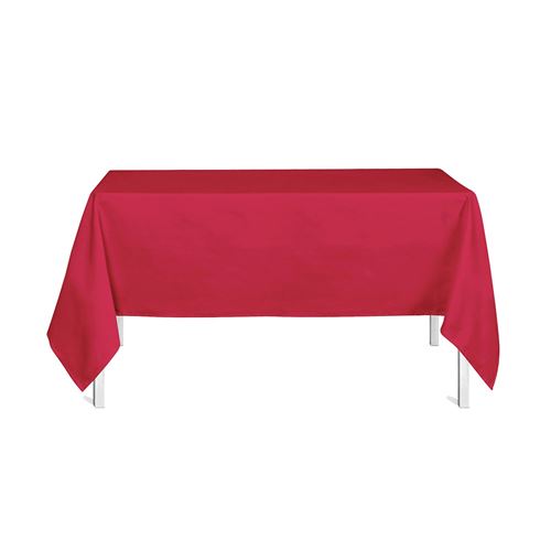 Nappe polyester - 140 x 200 cm - Rouge