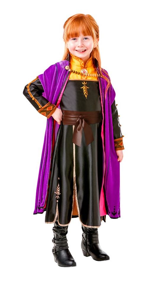 Costume classique Disney La Reine des neiges Anna Taille M