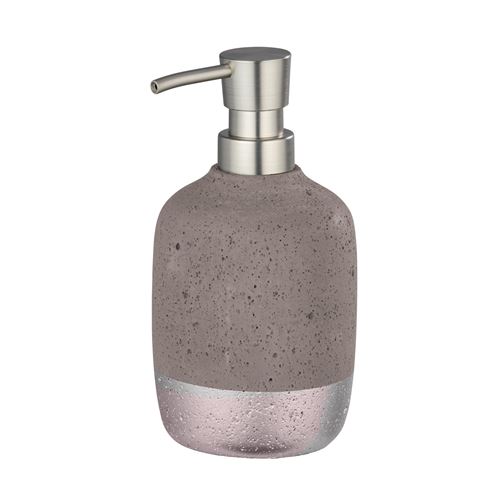 Wenko - Distributeur de savon design Mauve - Gris rosé - Mauve