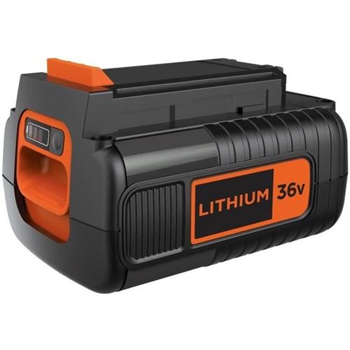 Black+Decker Batterie 36V Li-Ion 2,0 Ah Bl20362-Xj - Compatible Avec Les Outils De Bricolage Et Jardinage - Image 1
