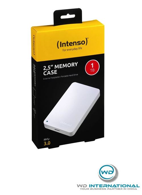 Intenso Memory Case - disque dur - 1 To - USB 3.0