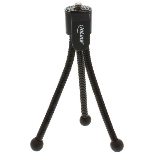 InLine® Mini-pied pour caméra digitale, hauteur 12,5cm