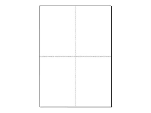 Sigel cartes postales PC, A6, 185 g/m2, blanc - Lot de 2