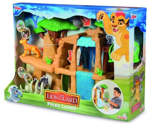 GIOCHI PREZIOSI La terre des lions avec 3 figurines et accessoires Le Roi  Lion - Disney pas cher 